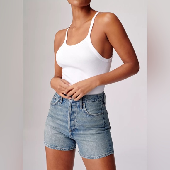 Aritzia Denim Forum Joni Loose Jean Shorts - Picture 1 of 2